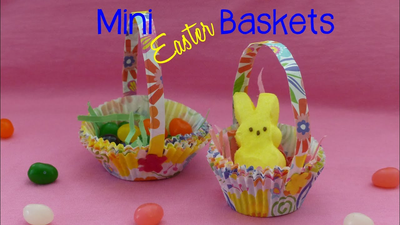DIY Easter Crafts For Toddlers
 DIY Mini Easter Baskets