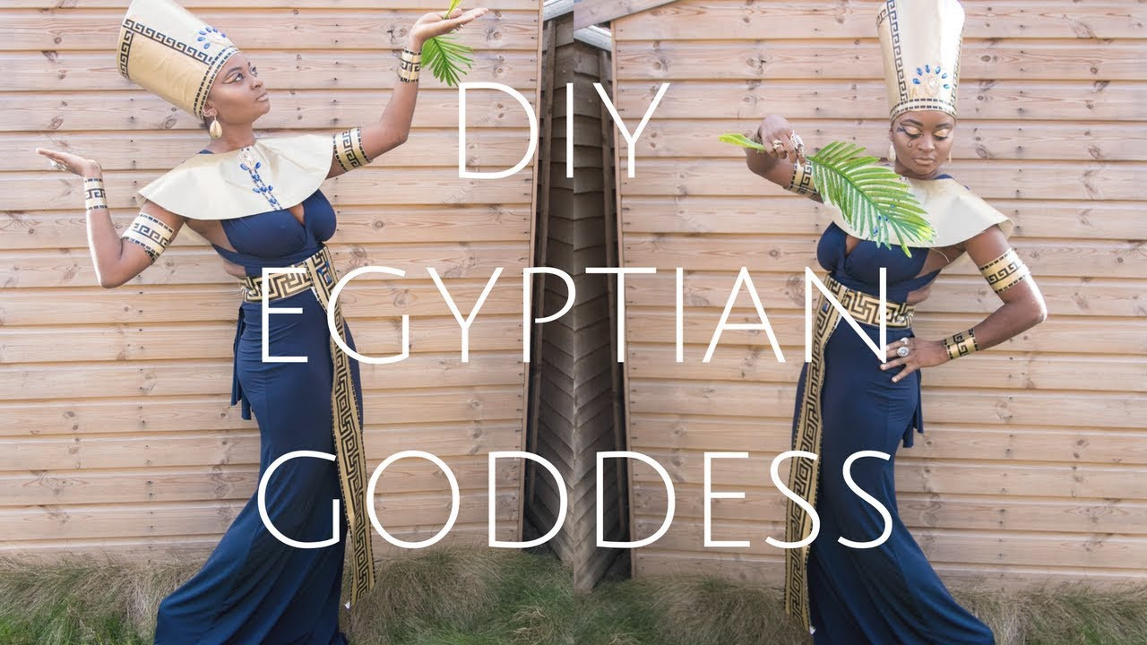DIY Egyptian Goddess Costume
 HALLOWEEN DIY EGYPTIAN GODDESS MEGA EASY