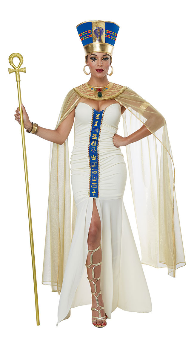 DIY Egyptian Goddess Costume
 Women s Halloween Neferti Egyptian Goddess QUEEN OF EGYPT