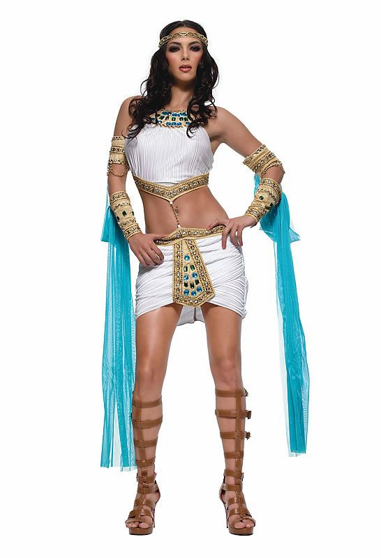 DIY Egyptian Goddess Costume
 Egyptian Costumes for Women