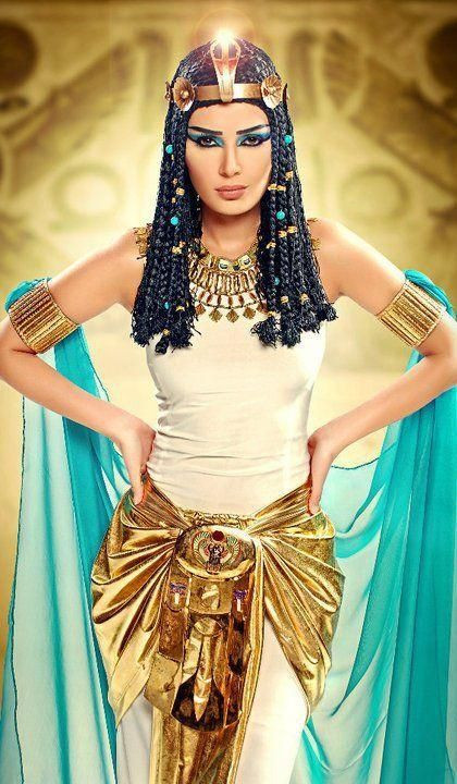 DIY Egyptian Goddess Costume
 Homemade Cleopatra Costume Ideas