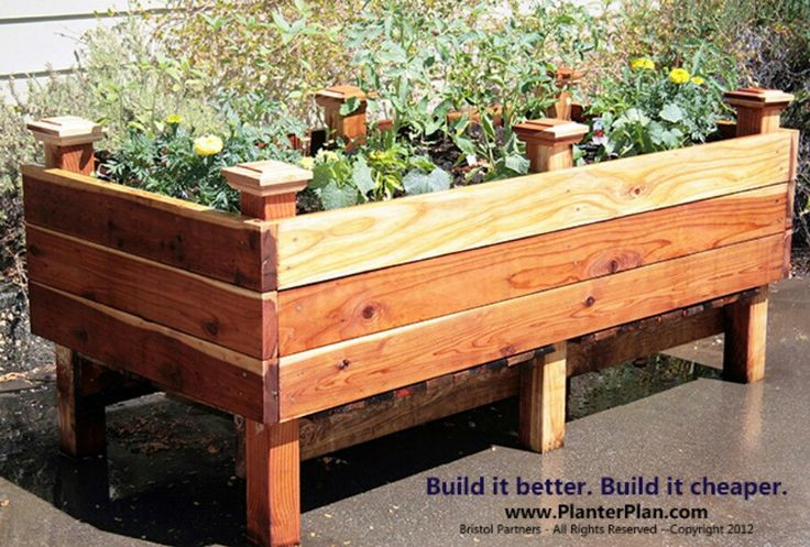 DIY Elevated Planter Box
 Pinterest Discover and save creative ideas