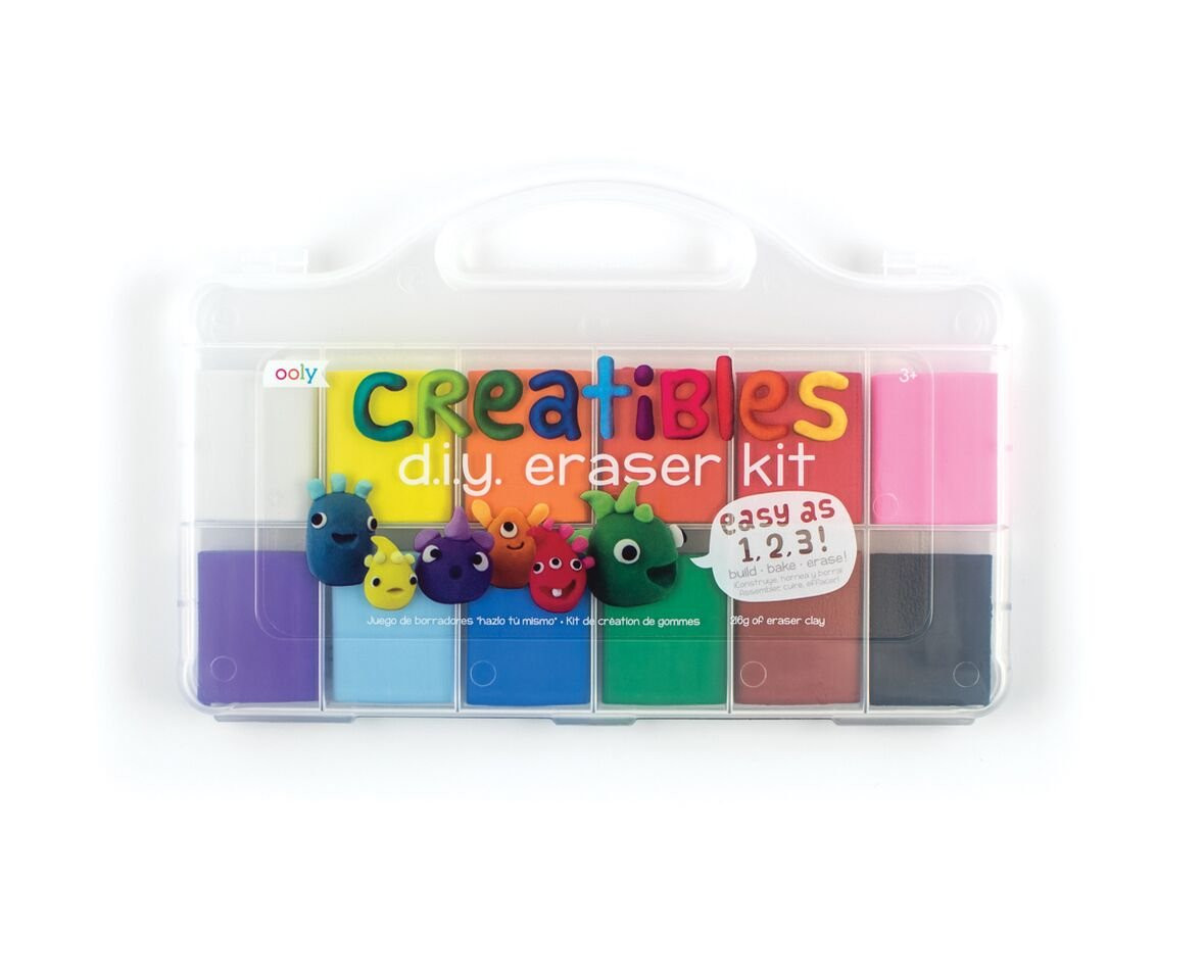 DIY Eraser Kits
 OOLY is now newly OOLY Creatibles DIY Erasers Set of 12