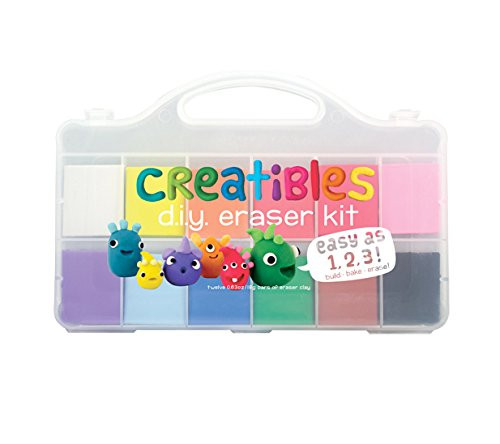DIY Eraser Kits
 International Arrivals Creatibles DIY Erasers Set of 12