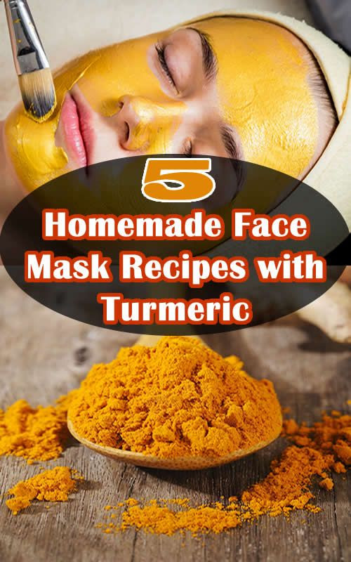 DIY Face Mask Recipe
 5 Homemade Face Mask Recipes with Turmeric