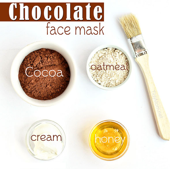 DIY Face Mask Recipe
 Chocolate Oatmeal Face Mask