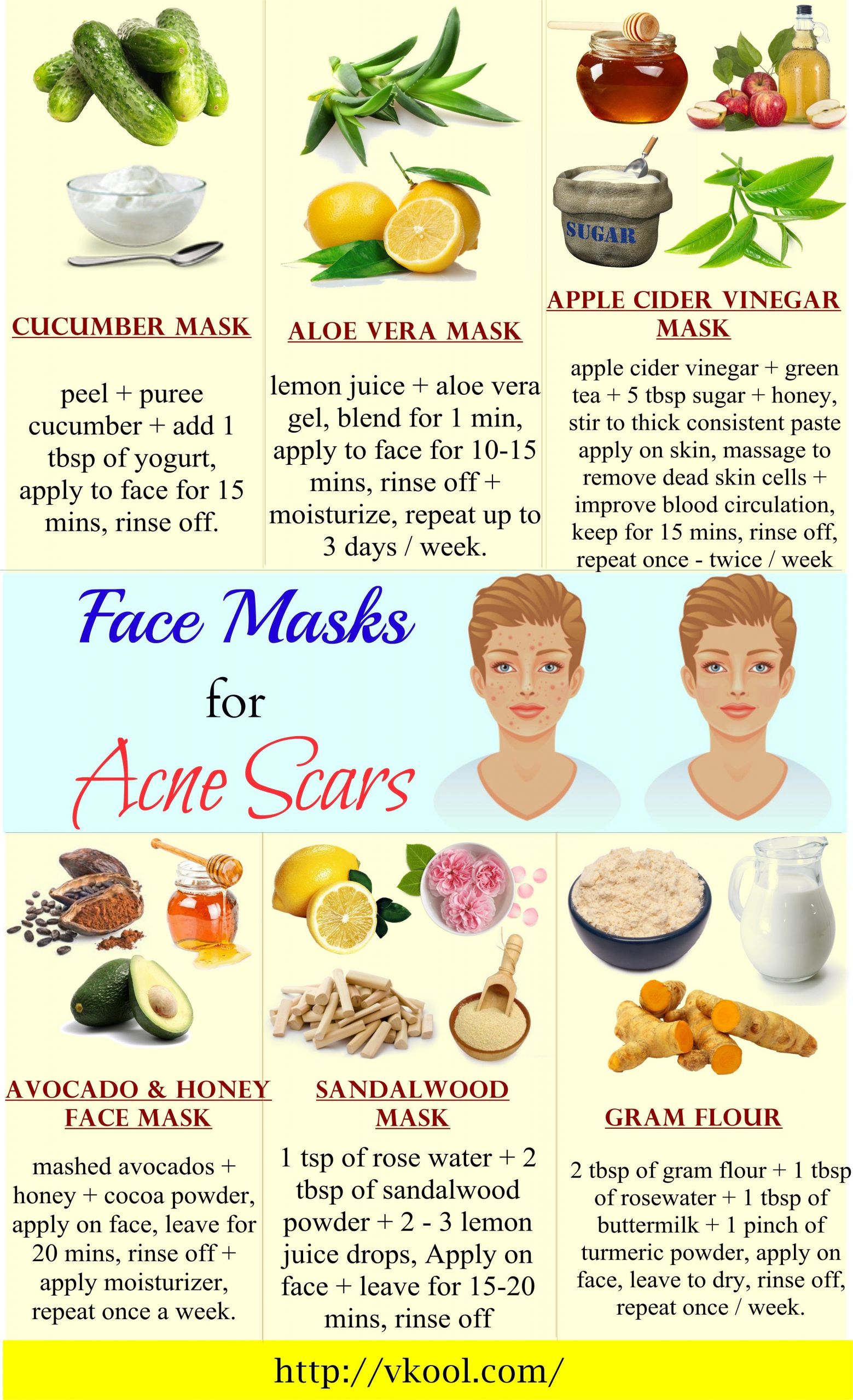 DIY Face Masks For Acne Scars
 16 Natural homemade face masks for acne scars
