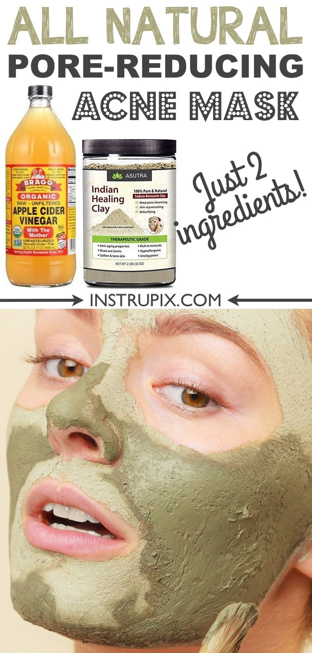 DIY Facial Mask For Pores
 Homemade Face Mask For Acne and Blackheads 2 ingre nts