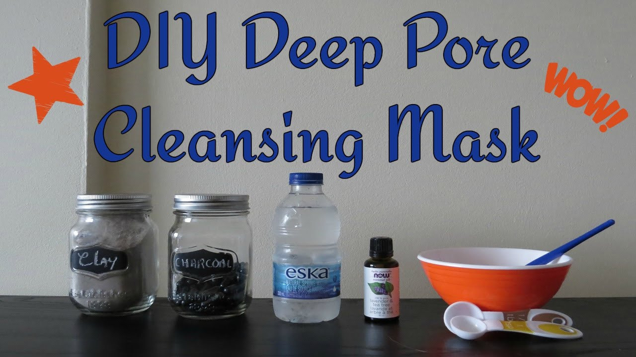 DIY Facial Mask For Pores
 DIY Deep Pore Cleansing Mask I Free your Pores Facial Mask