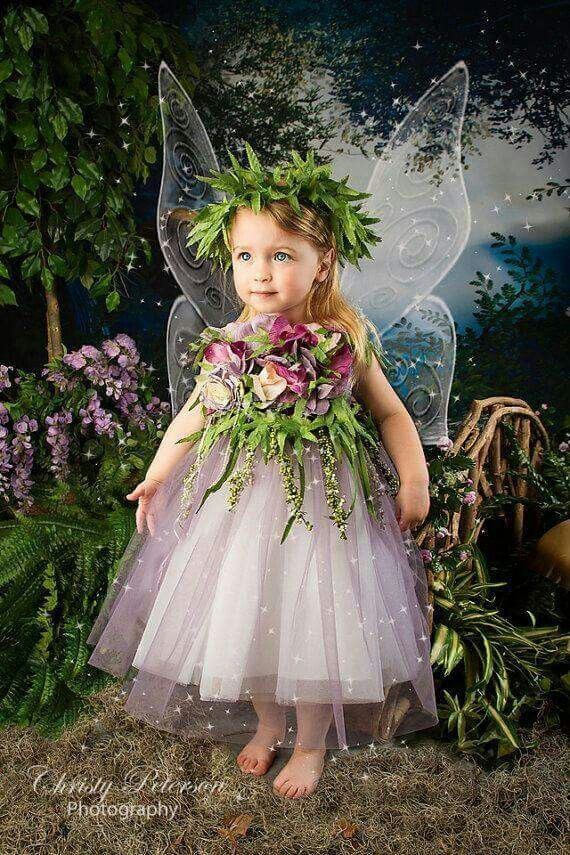DIY Fairy Costumes For Kids
 Little fairy