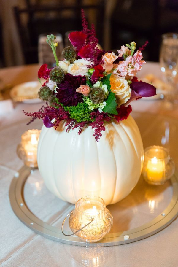 DIY Fall Wedding Centerpieces
 50 Fall Wedding Ideas with Pumpkins