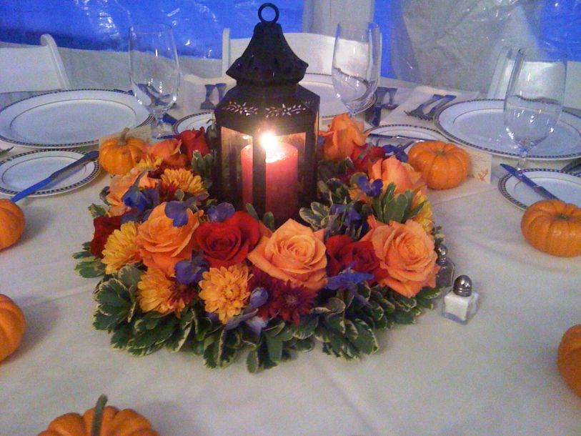 DIY Fall Wedding Centerpieces
 Fall Wedding Centerpieces with Lanterns give us light but