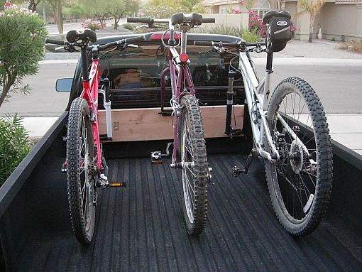 DIY Fork Mount Bike Rack
 show your DIY truck bed bike racks Mtbr