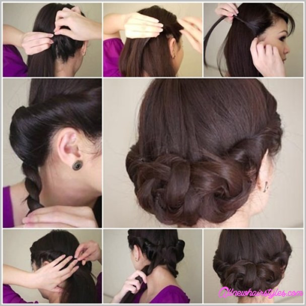 DIY Formal Hairstyles
 Easy do it yourself prom hairstyles AllNewHairStyles