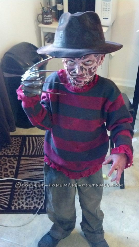 DIY Freddy Krueger Costume
 Coolest Kids Freddy Krueger Costume