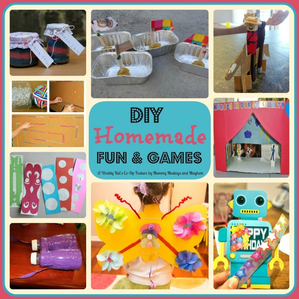 DIY Games For Toddlers
 Weekly Kid s Co Op DIY Homemade Fun & Games The