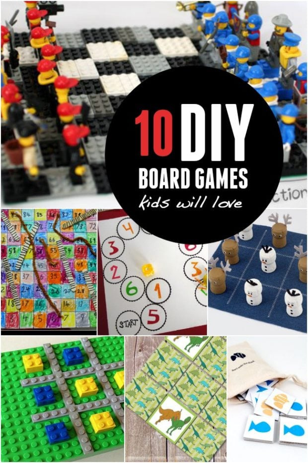 DIY Games For Toddlers
 10 DIY Board Games Kids will Love
