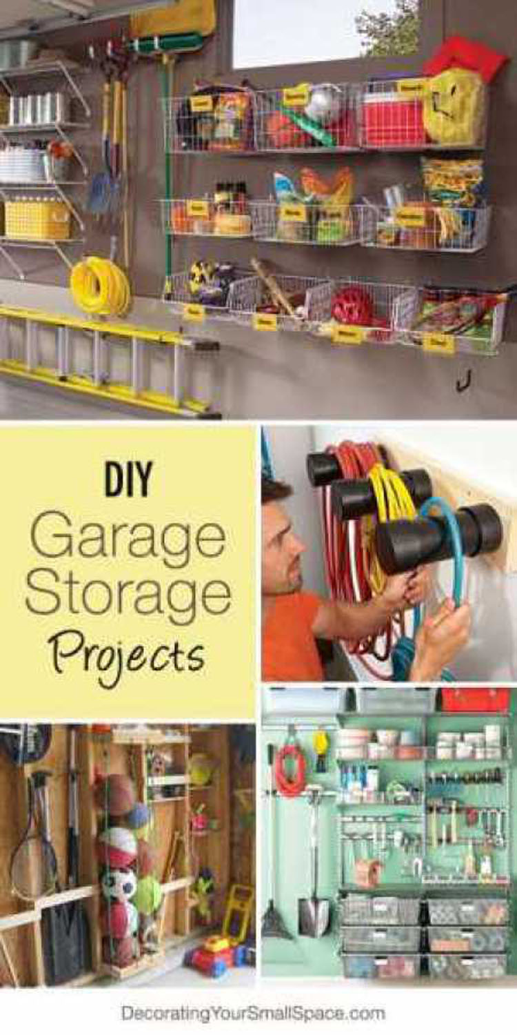 Diy Garage Organization
 Treasured Tidbits by Tina DIY Garage Storage Ideas