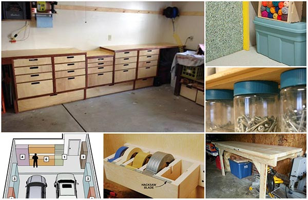DIY Garage Organizer
 20 DIY Garage Storage and Organization Ideas Home and