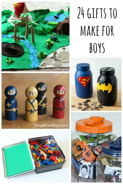Diy Gift Ideas For Boys
 Gifts to Make for Boys Frugal Fun For Boys and Girls