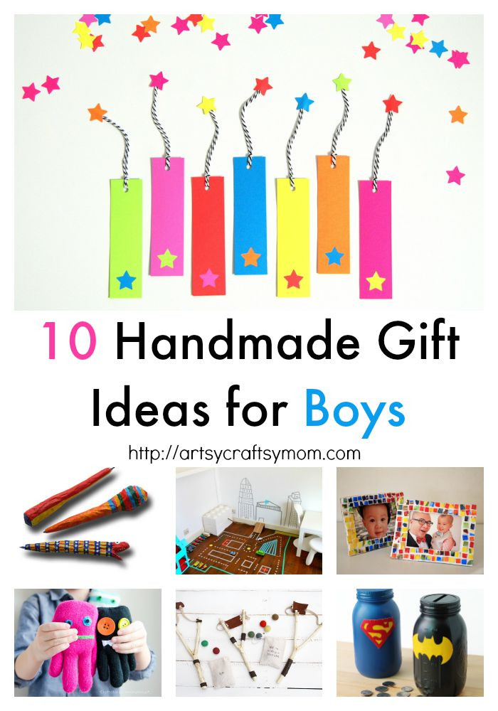 Diy Gift Ideas For Boys
 10 Handmade Gift Ideas for Boys Artsy Craftsy Mom