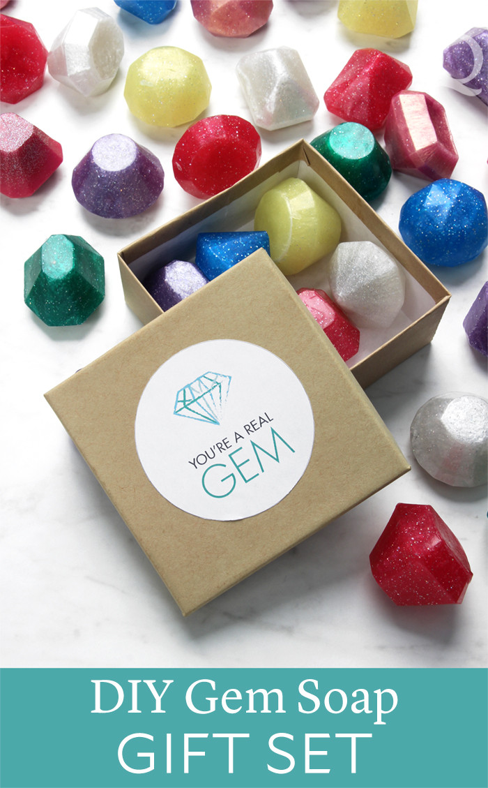 DIY Gift Sets
 DIY Crystal Soap Gift Set with printable Teach Soap