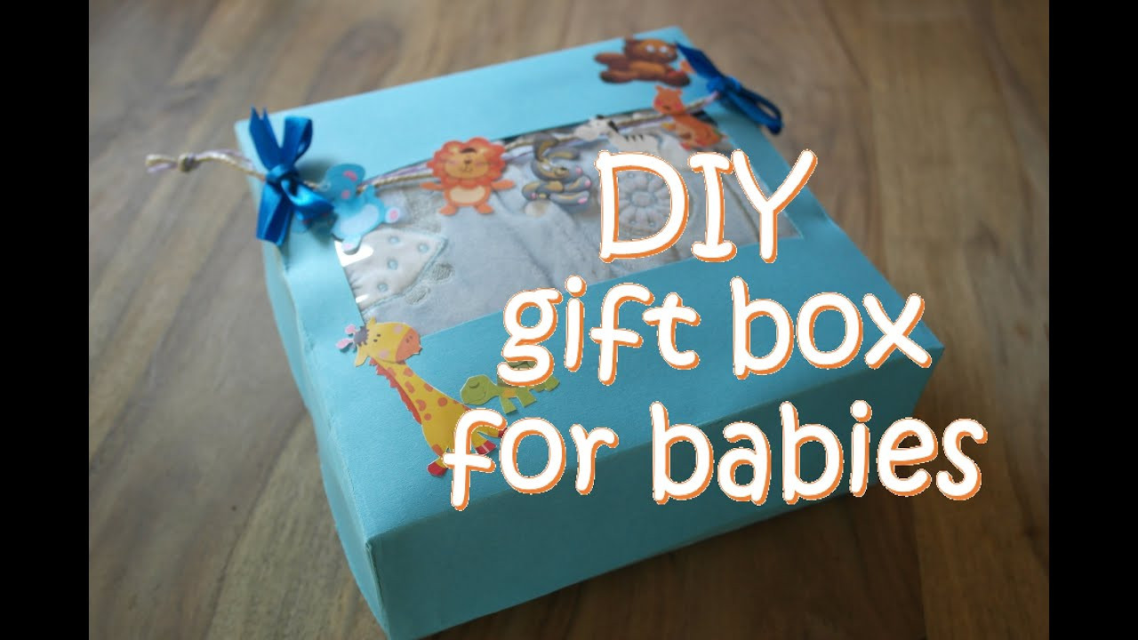 DIY Gifts For Baby
 DIY t box for babies DIY baby shower t box