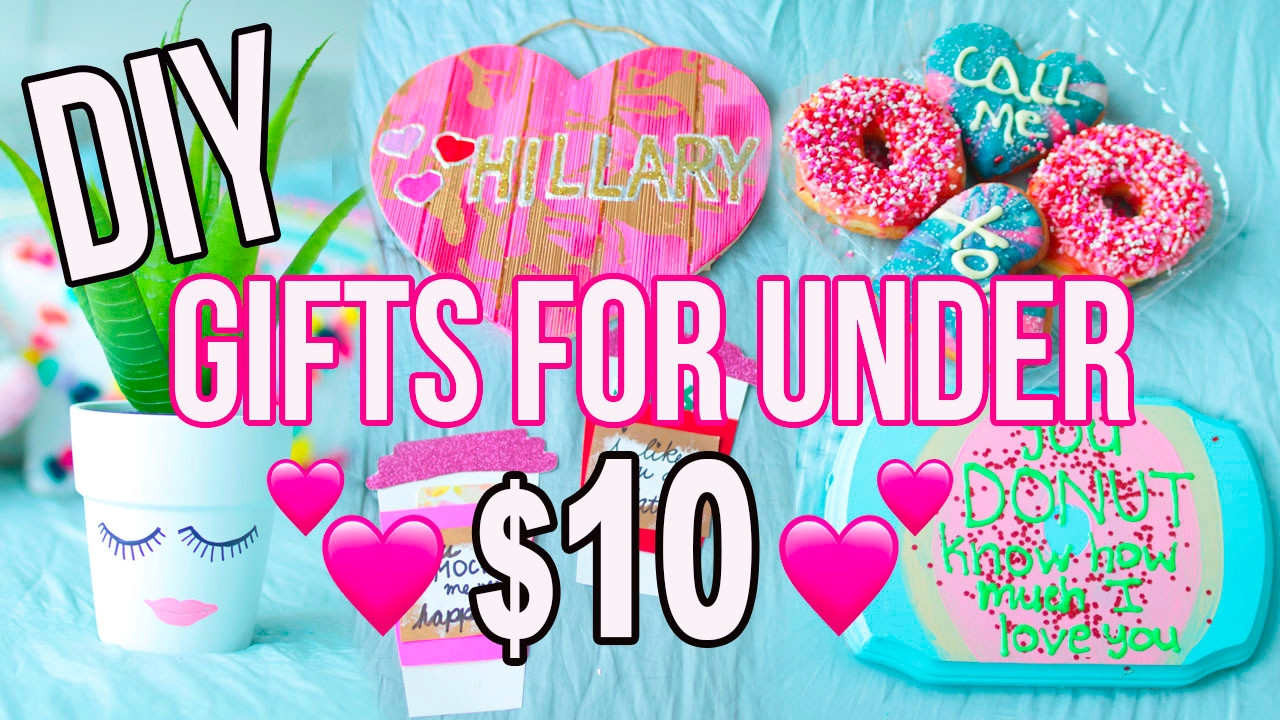 DIY Gifts Under $10
 DIY GIFTS FOR UNDER $10 V Day Gifts For EVERYONE