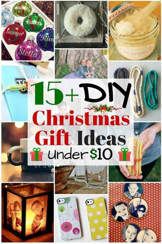 DIY Gifts Under $10
 15 DIY Christmas Gift Ideas under $10 The Bud Diet