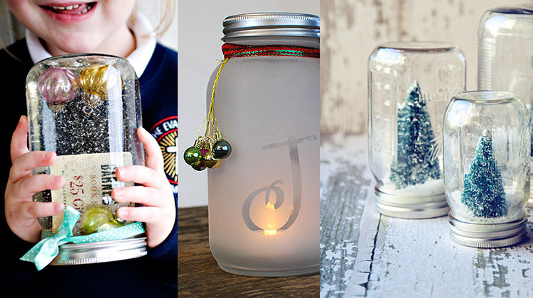 DIY Gifts With Mason Jars
 Mason Jar Holiday Gift Ideas