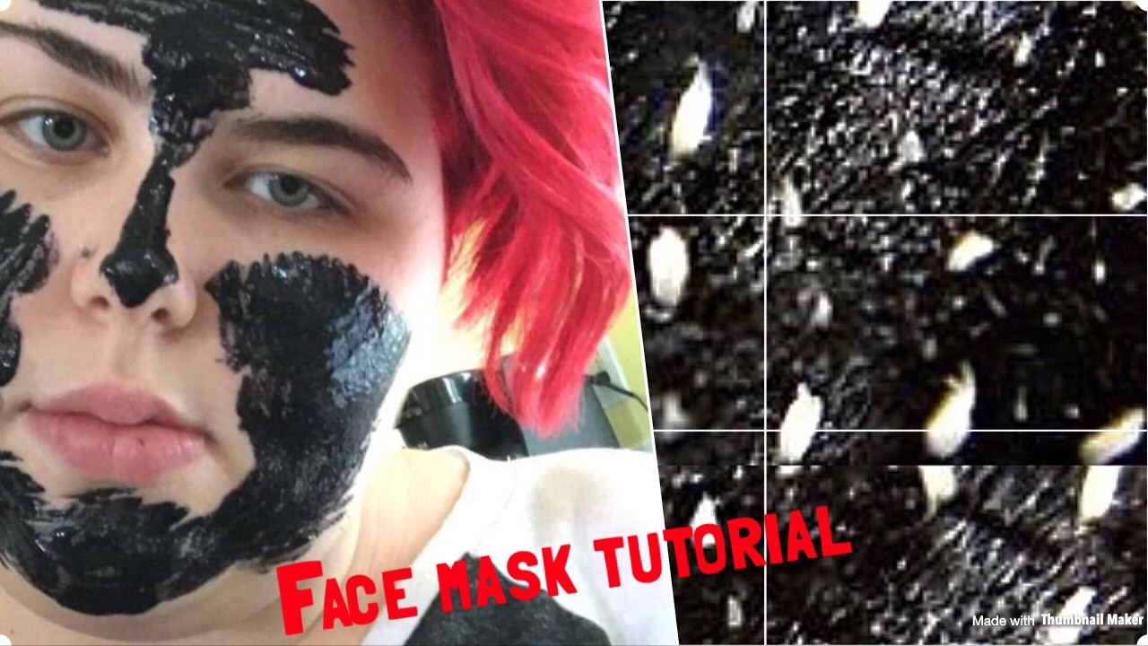 DIY Glue Face Mask
 DIY Charcoal And Elmer s Glue Face Mask