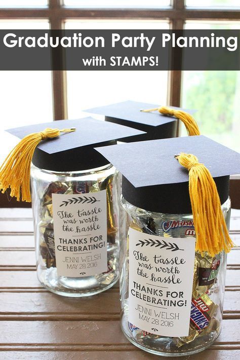 Diy Graduation Party Favor Ideas
 Graduation Party Planning with Stamps RubberStamps