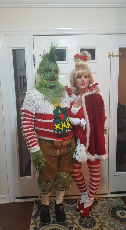 DIY Grinch Costume
 Grinch and Cindy Lou Who costume for couples in 2019
