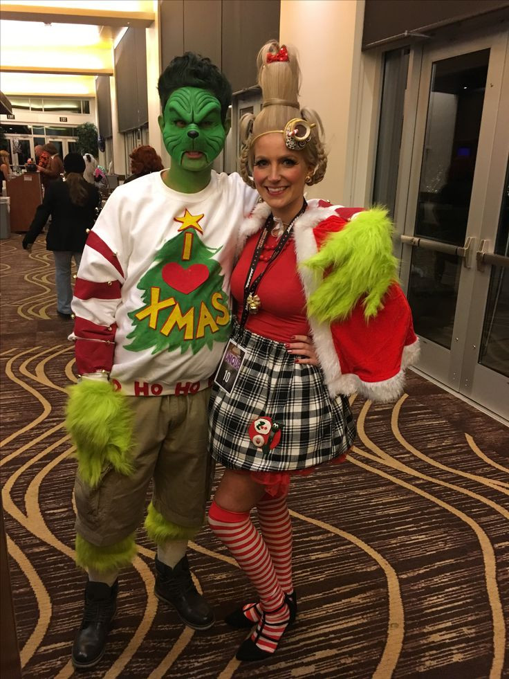 DIY Grinch Costume
 DIY grinch and Cindy Lou who costume the grinch