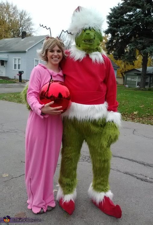DIY Grinch Costume
 The Grinch and Cindy Lou Who Halloween Costume Contest