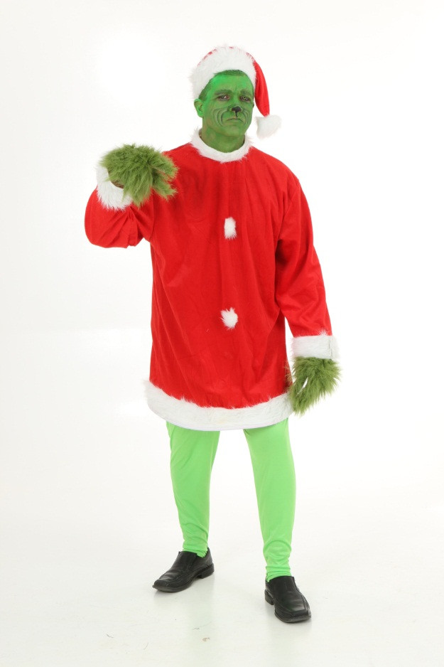 DIY Grinch Costume
 The Grinch Makeup Tutorial A Christmas DIY Halloween