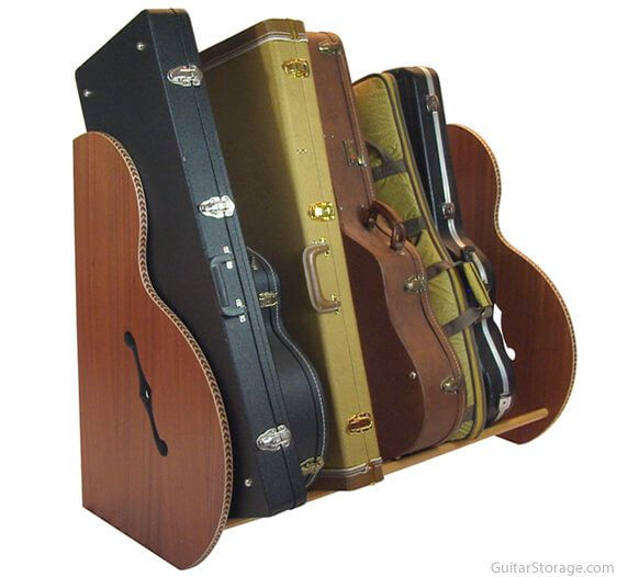 DIY Guitar Case Rack
 Guitar Case Storage Rack – DELUXE “Special Edition