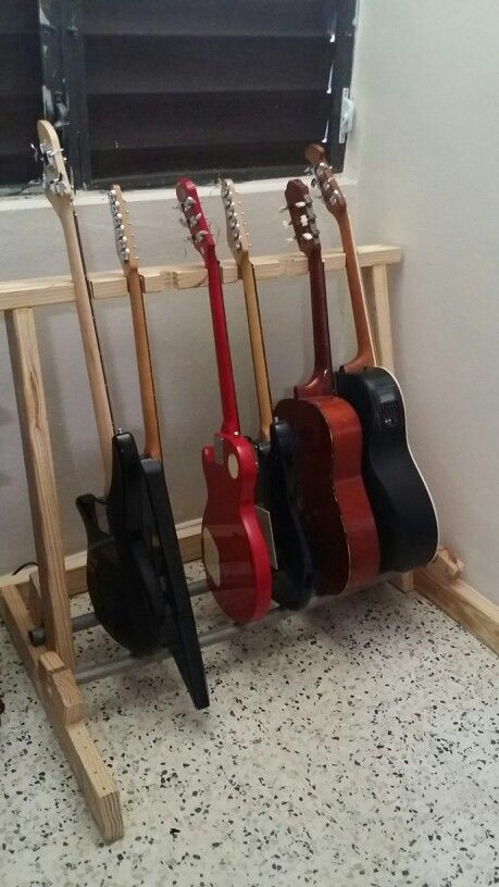 DIY Guitar Case Rack
 17 Best images about Guitar Stand on Pinterest