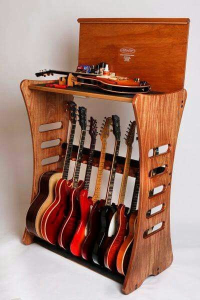 DIY Guitar Case Rack
 29 best Guitar Case Storage Racks images on Pinterest