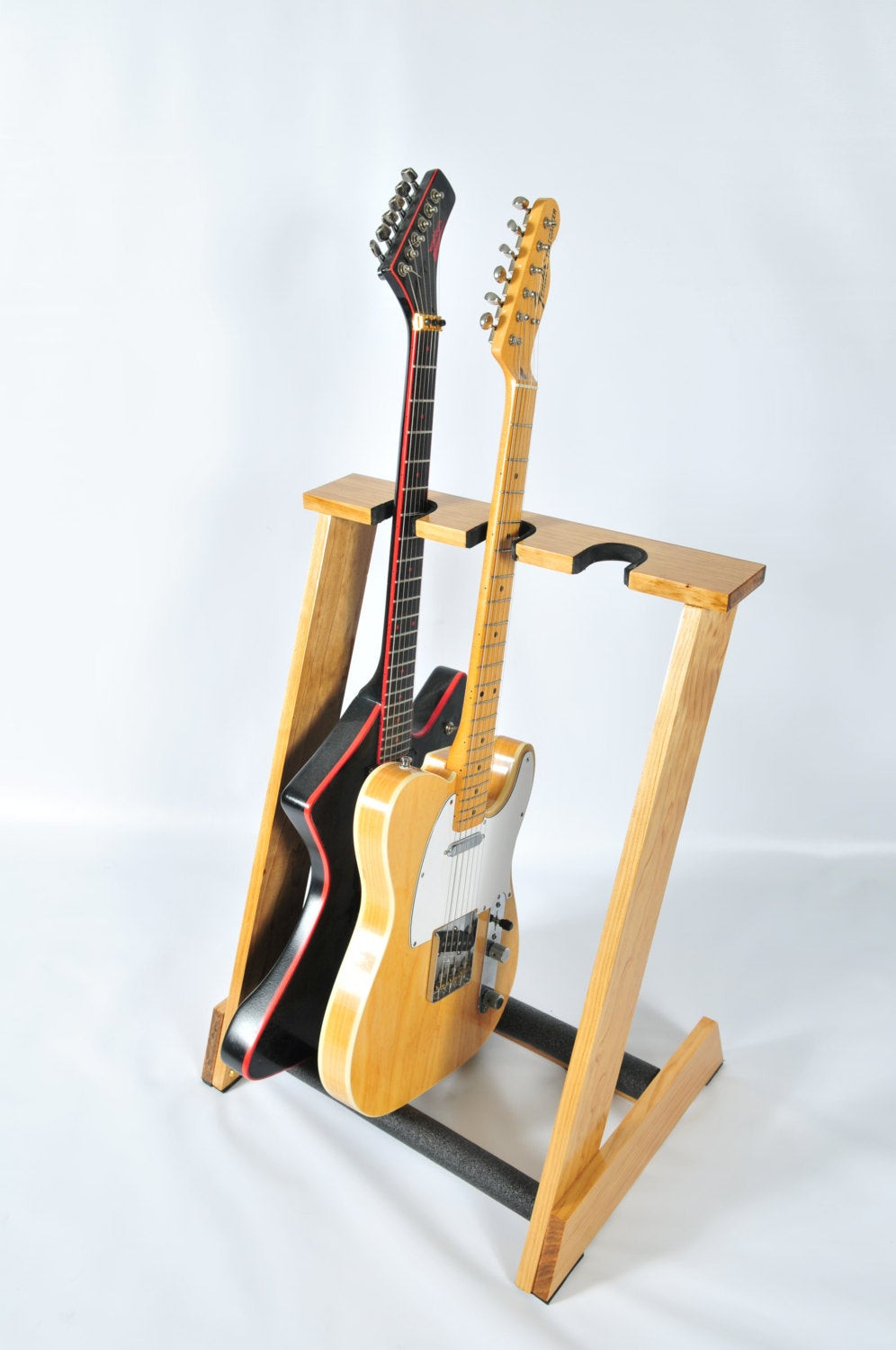 DIY Guitar Case Rack
 Handcrafted Wooden Guitar Stand from ALLWOOD STANDS Display