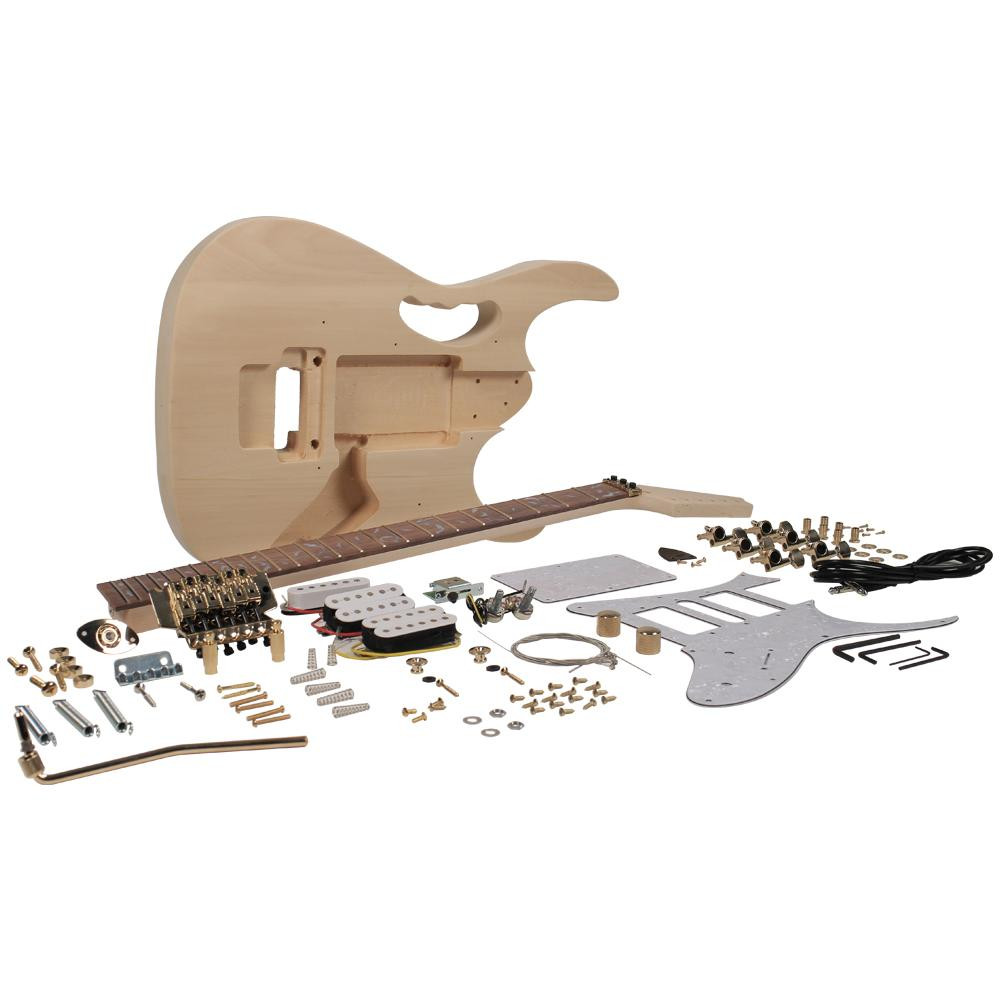 DIY Guitar Kit Amazon
 Amazon Seismic Audio 6 String Premium JEM Style DIY