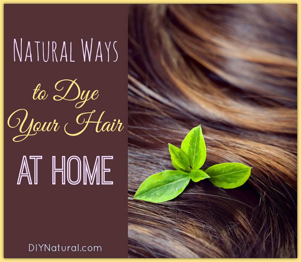 DIY Hair Coloring
 Homemade Hair Dye Natural Ways to Get Different Colors at
