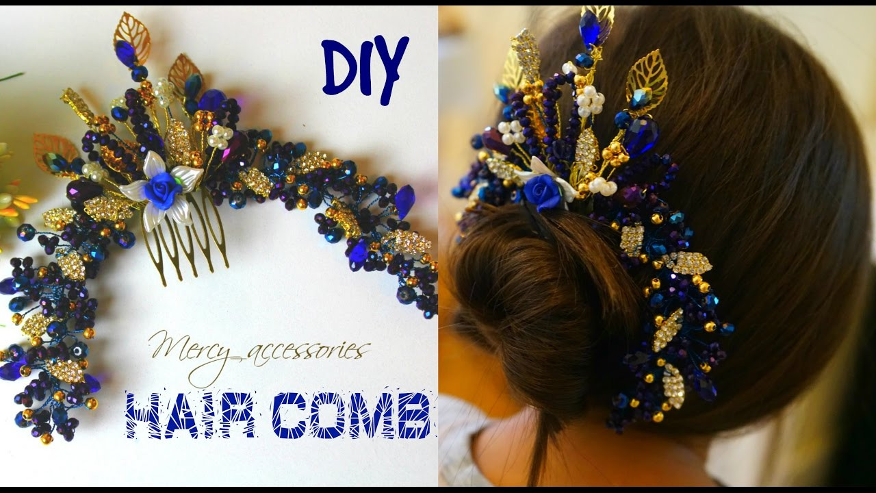 DIY Hair Combs
 DIY Hair b