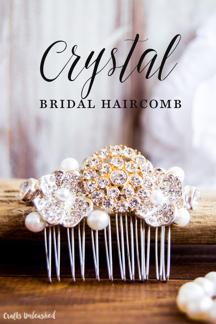 DIY Hair Combs
 DIY Bridal Crystal Hair b Step by Step Consumer Crafts