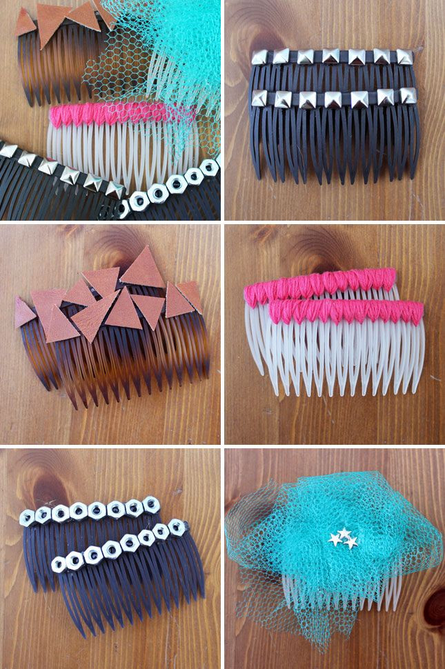 DIY Hair Combs
 36 best bs Upcycled images on Pinterest