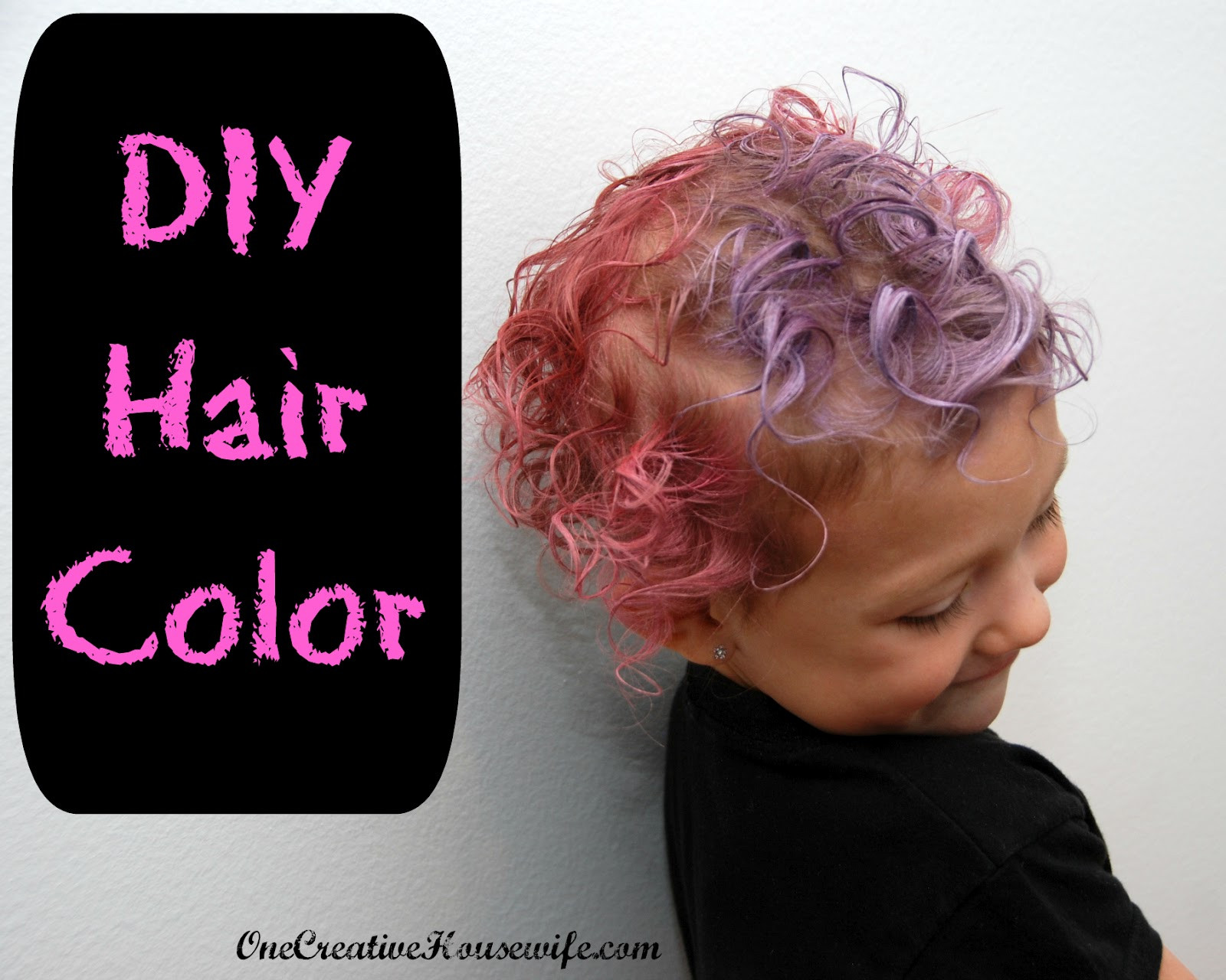DIY Hair Dying
 e Creative Housewife DIY Hair Color