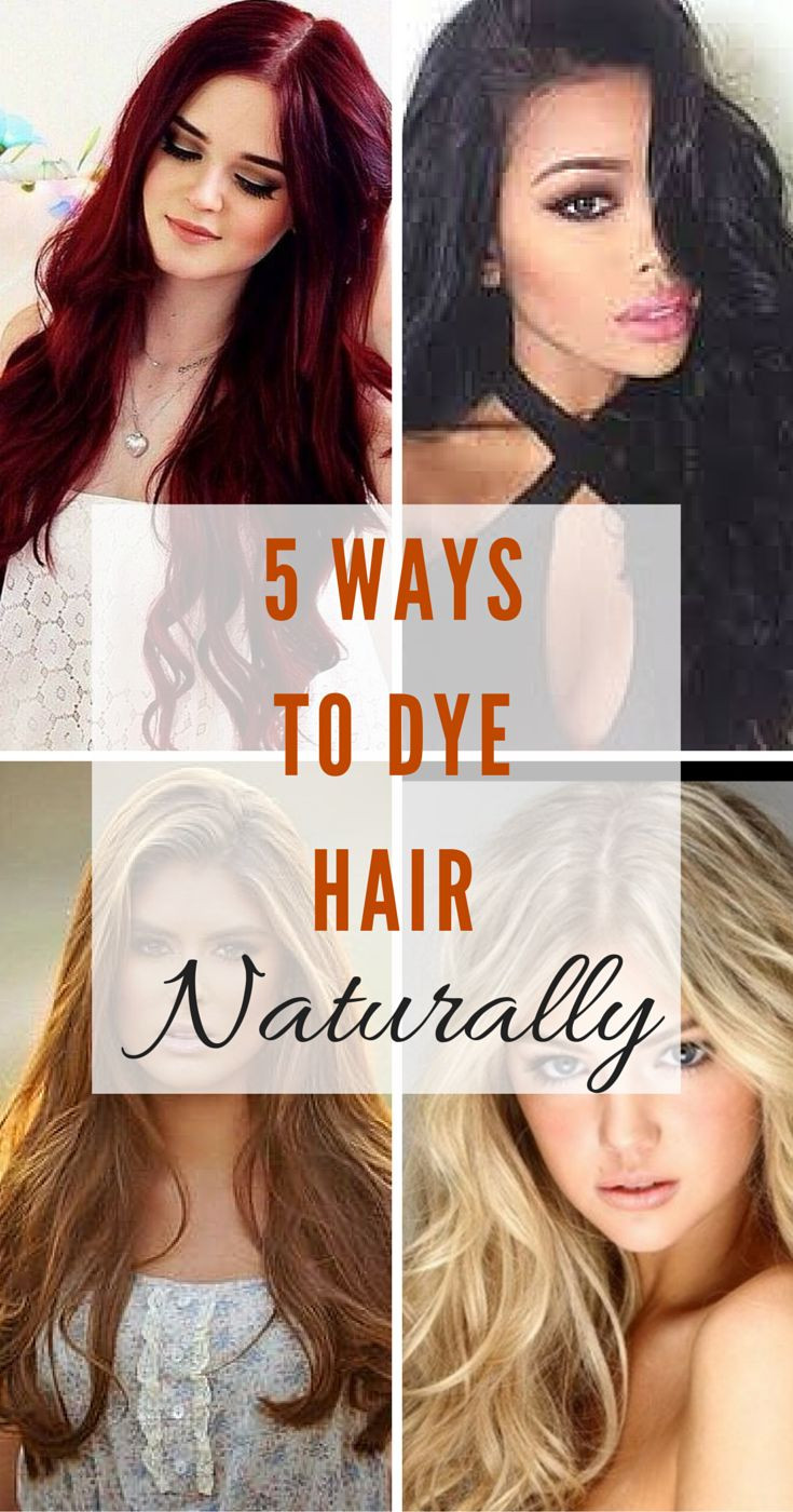 DIY Hair Dying
 5 Ways to Dye Hair Naturally Just Pick your Colour
