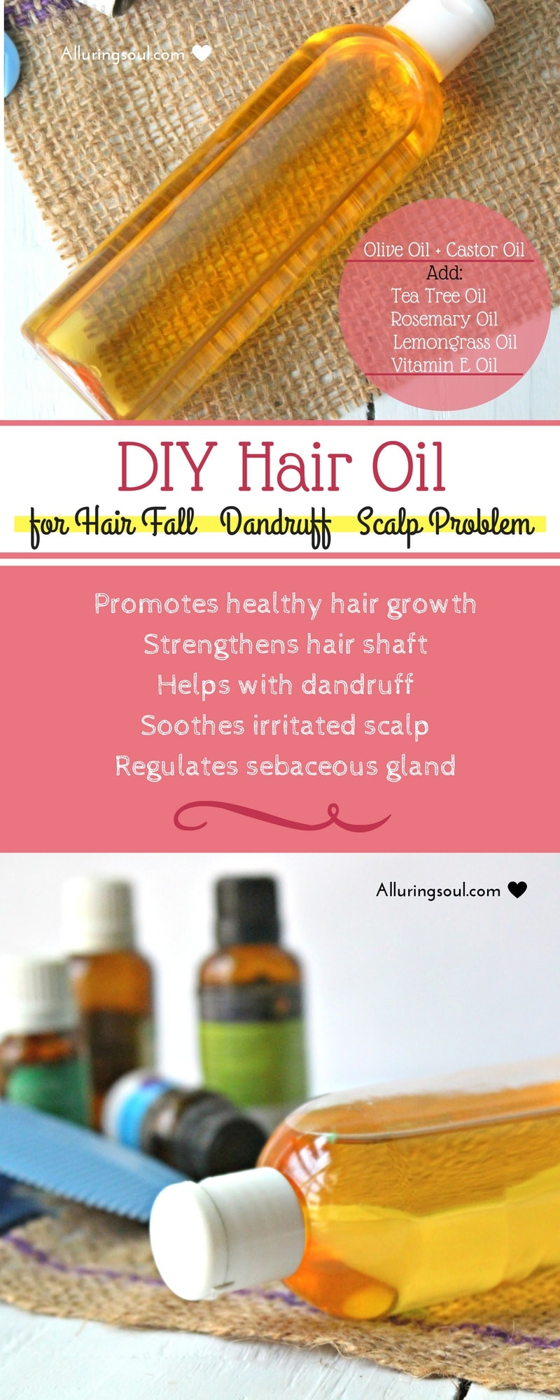 DIY Hair Grease
 DIY Hair Oil for Hair Fall Dandruff and Scalp Problem