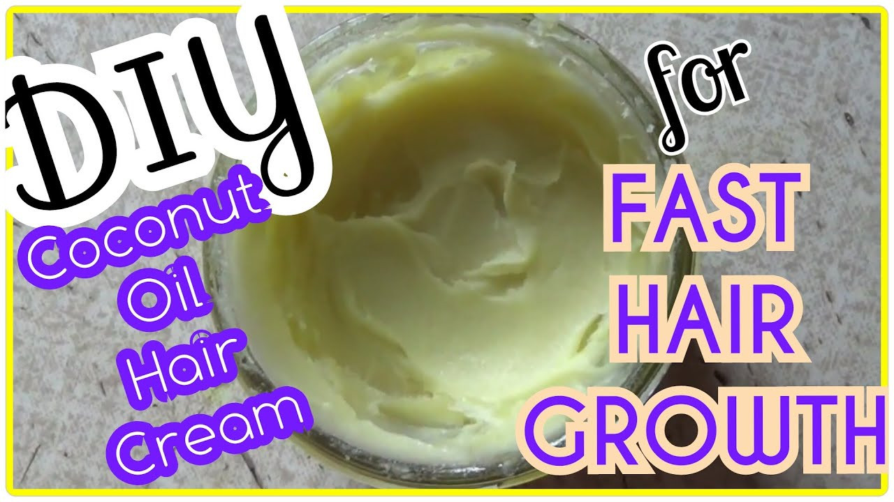 DIY Hair Grease
 DIY Coconut Oil Hair Cream FAST GROWTH