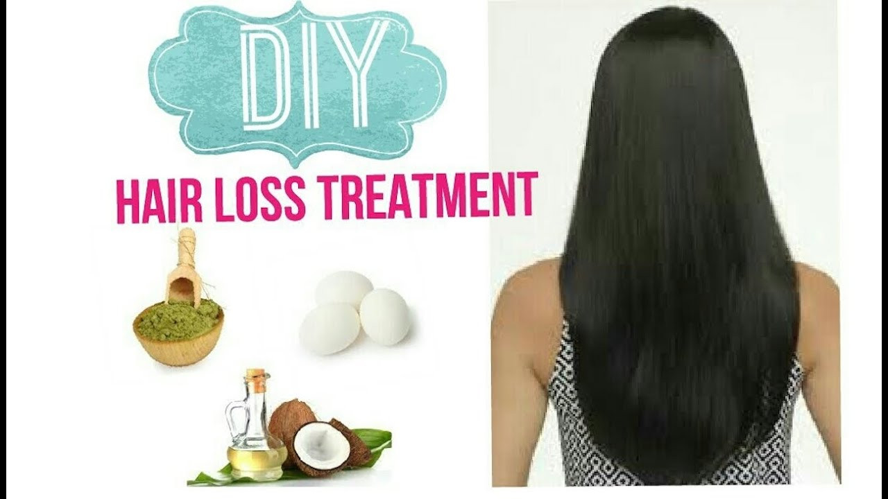 DIY Hair Loss Treatments
 DIY Hair Loss Treatment How to Stop HAIR FALL Long and